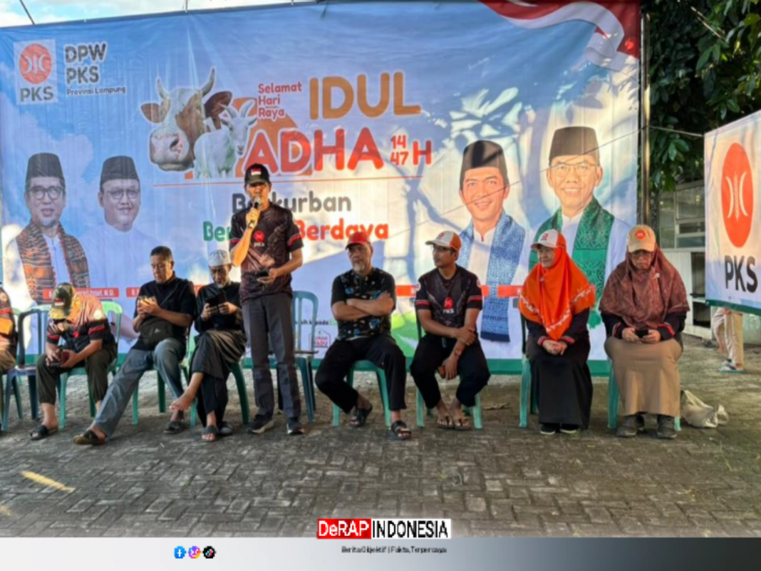 DPW PKS Lampung Salurkan 17.400 Paket Daging Qurban, Wujudkan Semangat Berbagi hingga Pelosok Daerah