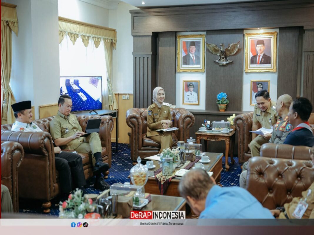 Wagub Jihan Nurlela Terima Kunjungan Kontingen Daerah yang akan Mengikuti Jamnas Pramuka XII di Bumi Perkemahan dan Graha Wisata Cibubur pada 13–21 Agustus 2026