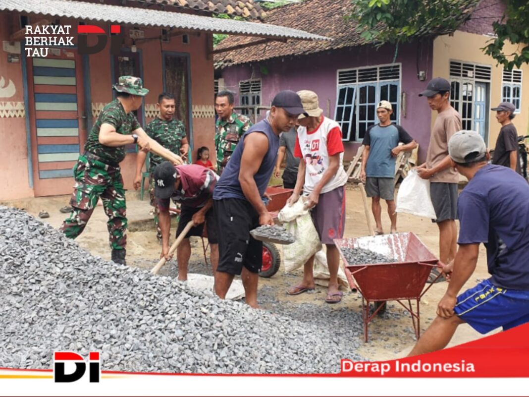Serka Nofriadi, Babinsa Kodim 0410 Bandar Lampung Potret Kedekatan TNI dengan Rakyat dalam Program Jembatan Perintis Garuda Tahap V dan VI di Kelurahan Sukarame Dua