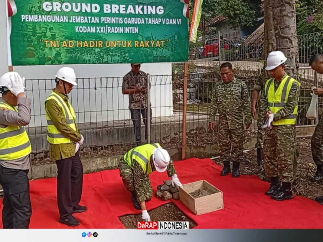 Kodim 0410/KBL Tunjukkan Komitmennya dalam Mendukung Percepatan Pembangunan Infrastruktur di Provinsi Lampung