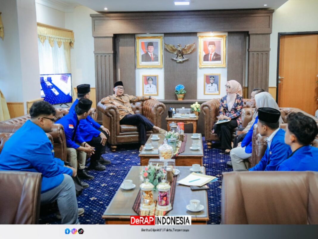 Gubernur Mirzani Ajak Aktivis PMII Jadi Mitra Strategis Perkuat Pembangunan Desa, Pemberdayaan Ekonomi Masyarakat dan Dukung Ketahanan Pangan di Provinsi Lampung