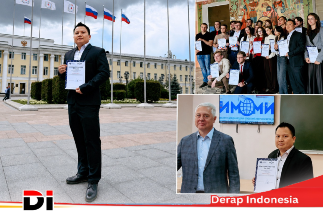 Bawa Nama Indonesia, Akademisi UBL Raih Medali Peneliti Muda di Rusia