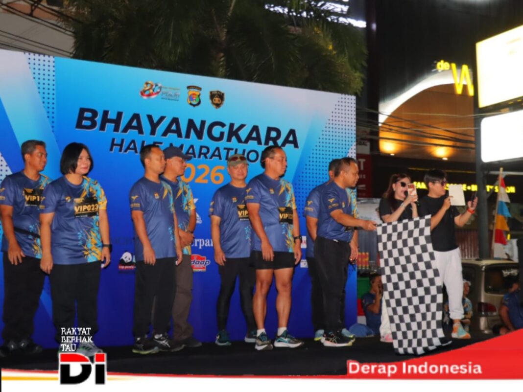 Bhayangkara Half Run 2026, Kolonel Arm Roni Hermawan : Dukungan Penuh dari Jajaran Kodim 0410/KBL Bentuk Sinergitas yang Sudah Lama Terjalin