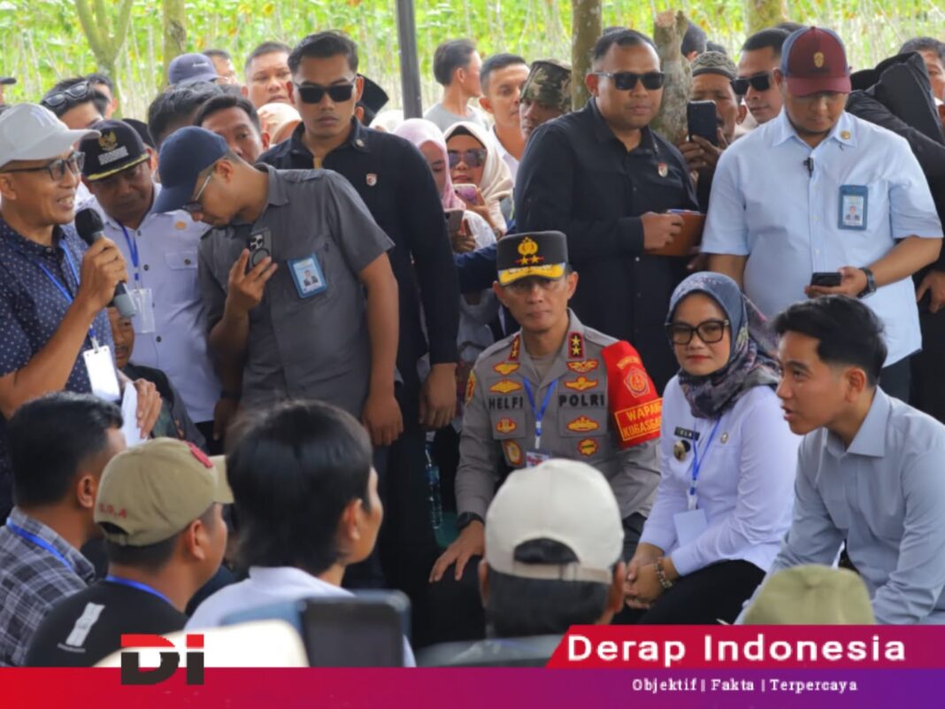 Kapolda Lampung Monitoring Pengamanan Kunjungan Kerja Wakil Presiden RI di Lampung Timur