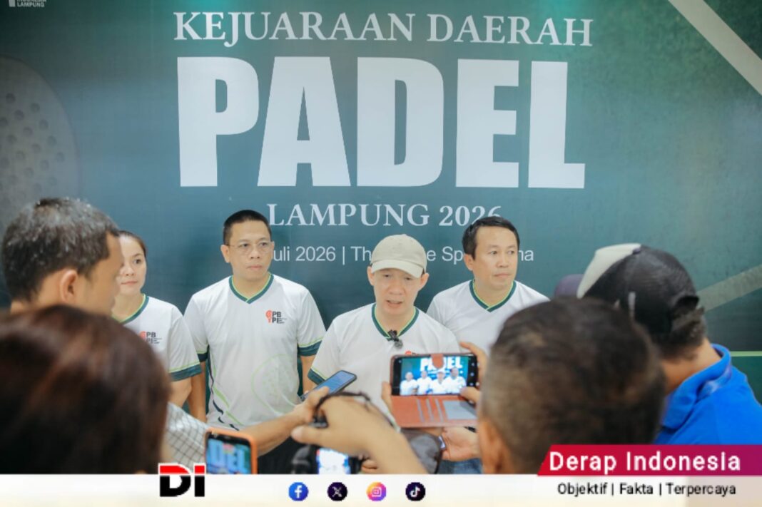 Kejurda Padel Lampung 2026 Resmi Dimulai, Sekdaprov Tekankan Sportivitas dan Dorong Pembinaan Atlet