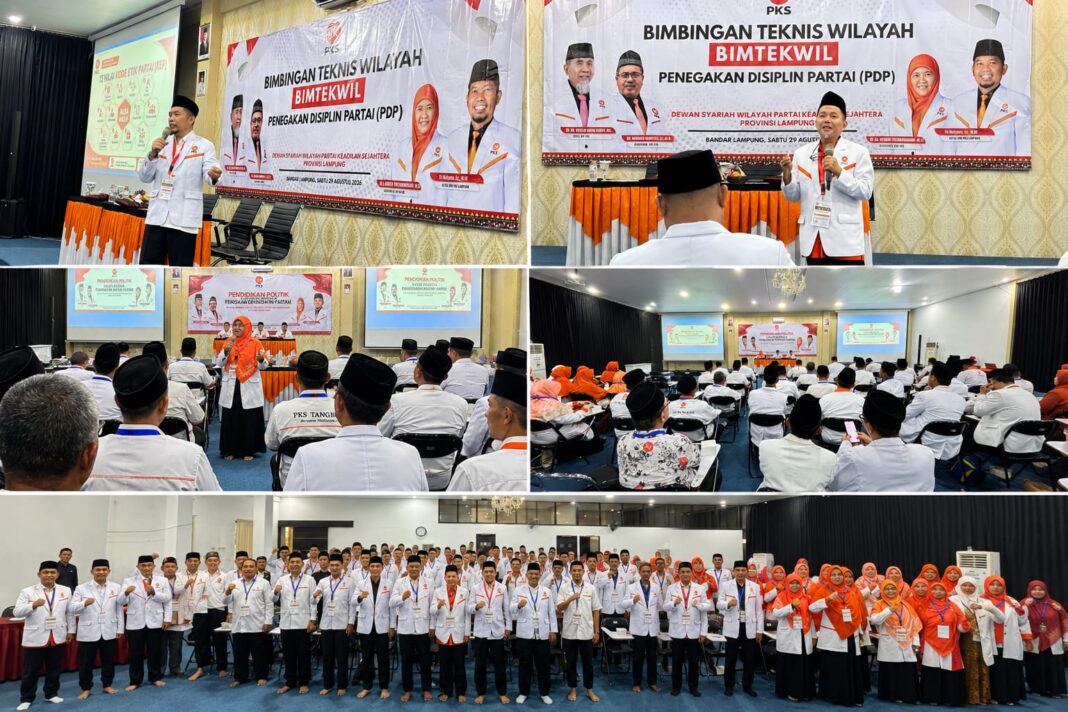 DSW PKS Lampung Gelar Bimtekwil Penegakan Disiplin, Dorong Budaya Disiplin dan Kepastian Hukum