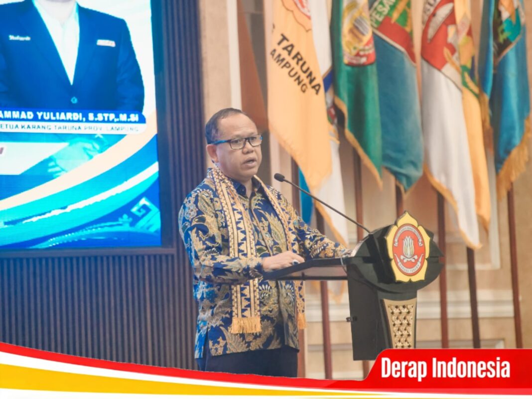 Pemprov Lampung Dorong Karang Taruna Jadi Motor Penggerak Ekonomi dan Pemberdayaan Desa