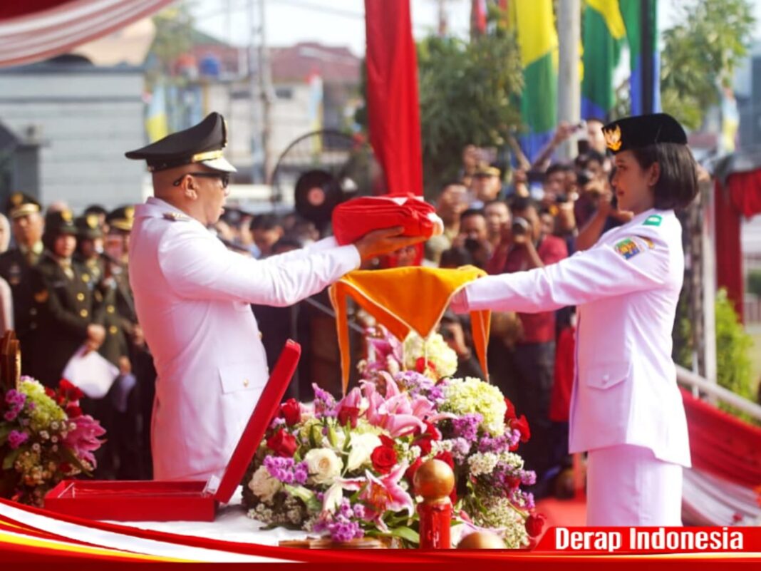 Gubernur Mirza Pimpin Upacara HUT ke-81 RI Tingkat Provinsi Lampung, Kobarkan Semangat Indonesia Berdaulat, Adil dan Makmur