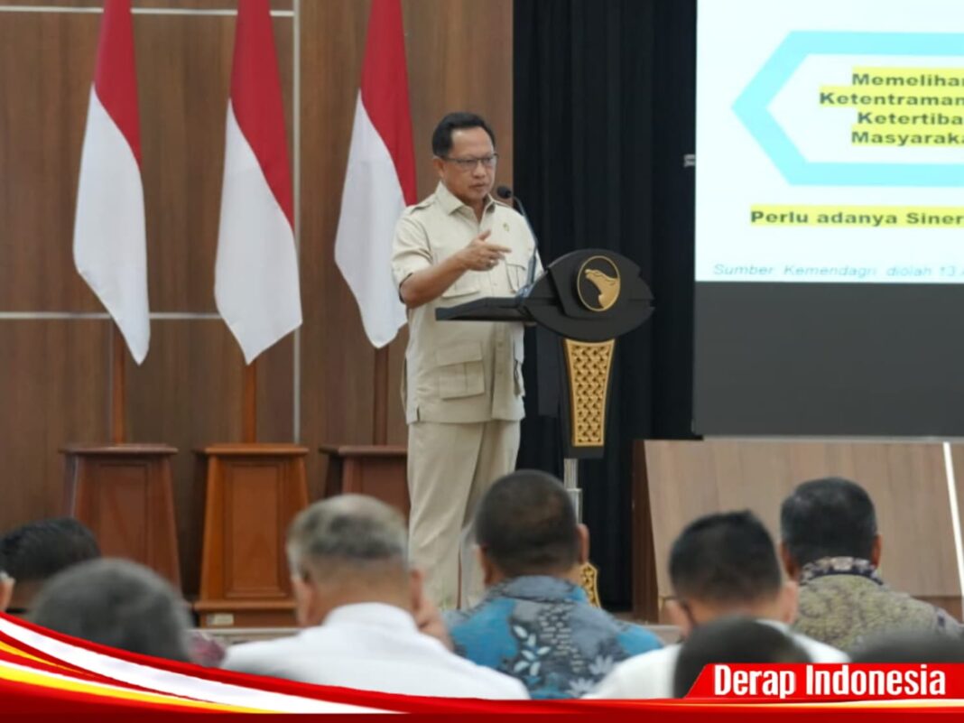 Mendagri Tito Karnavian Dorong Forkopimda Sumatera Solid Jaga Pertumbuhan Ekonomi dan Stabilitas Daerah