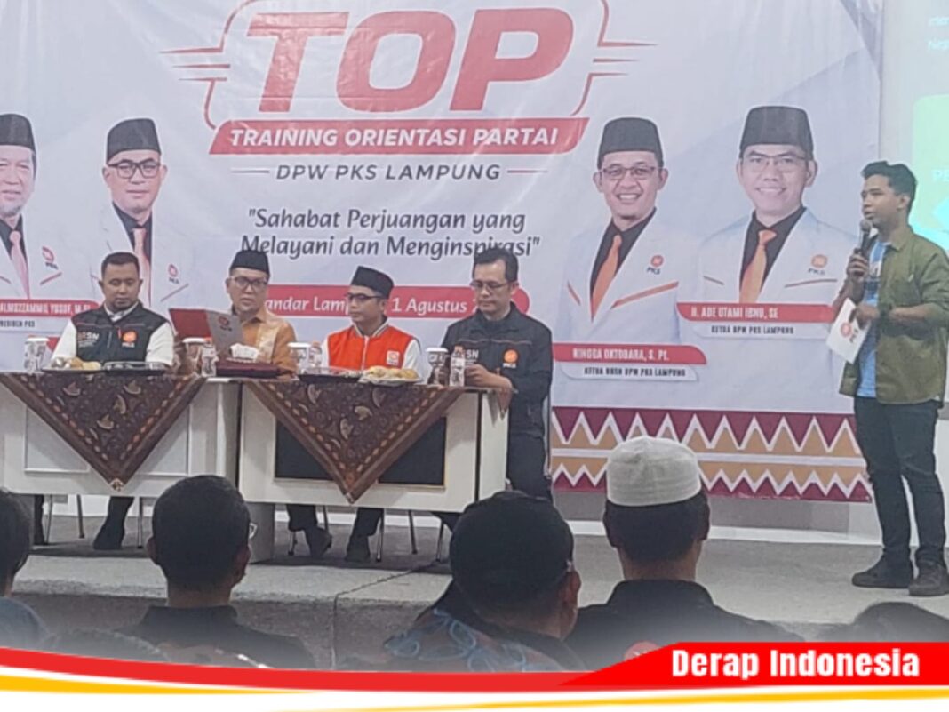 PKS Lampung Bangun Gerakan Relawan Berbasis Pelayanan, Targetkan 56 Ribu Sahabat PKS di Seluruh Lampung