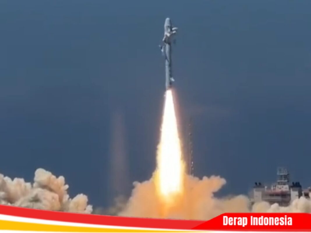 Babak Baru Pembangunan Lampung Berbasis Data, Satelit Hiperspektral Lampung -1 Berhasil Diluncurkan dari Perairan Haiyang, Provinsi Shandong, Tiongkok