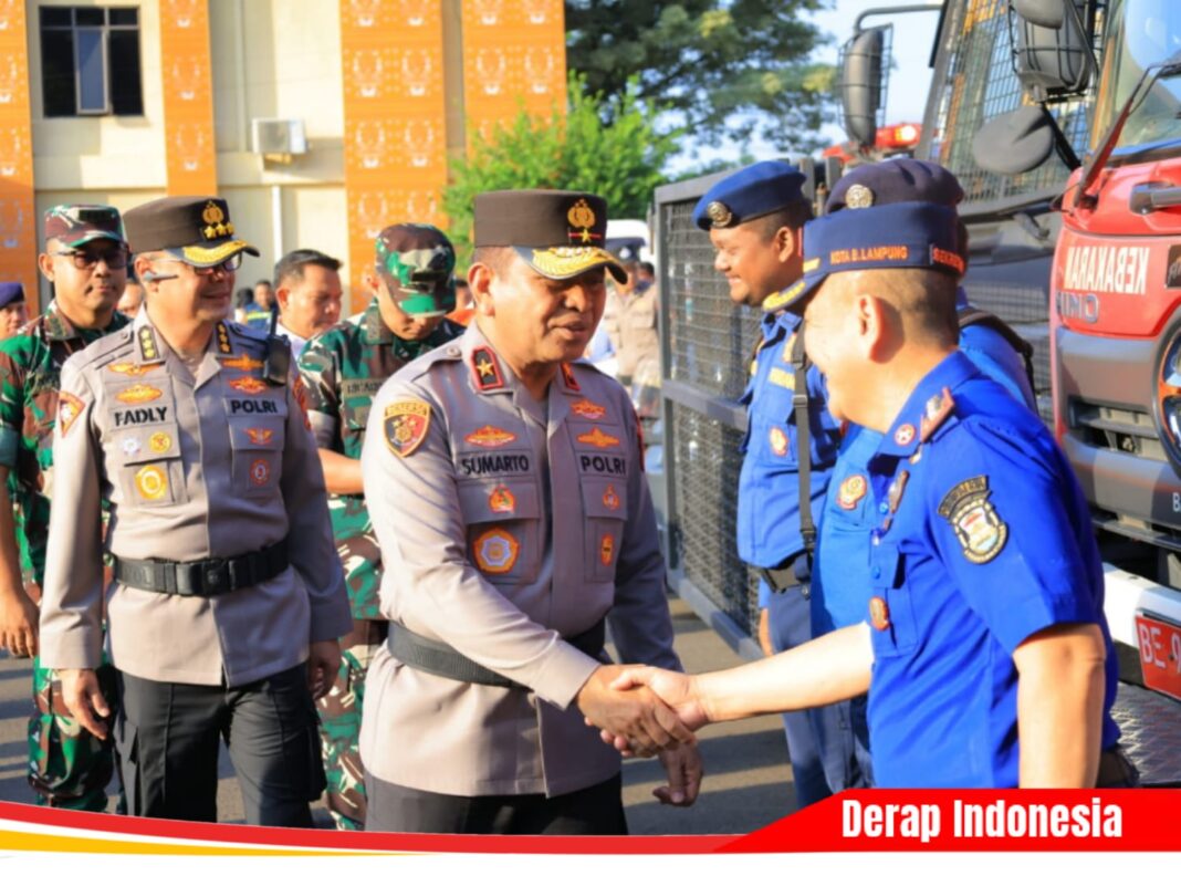 Hadapi Ancaman El Niño, Polda Lampung Perkuat Kesiapsiagaan Nasional Antisipasi Karhutla