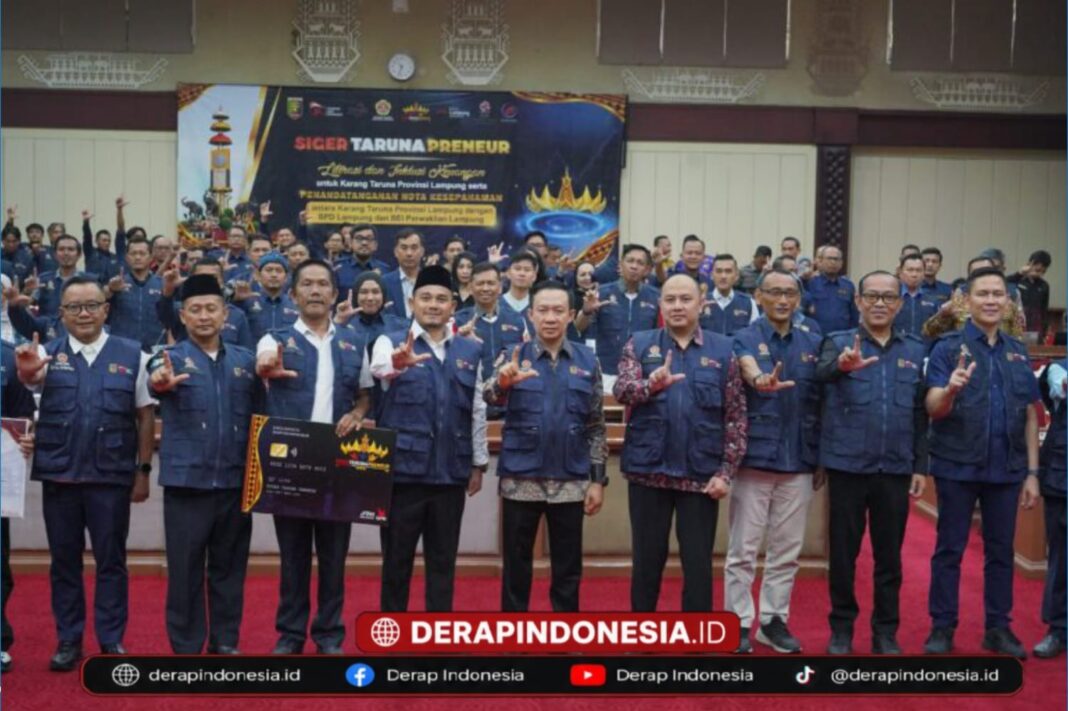 OJK dan Pemprov Lampung Dorong Kemandirian Ekonomi Pemuda Desa Melalui Siger Taruna Preneur