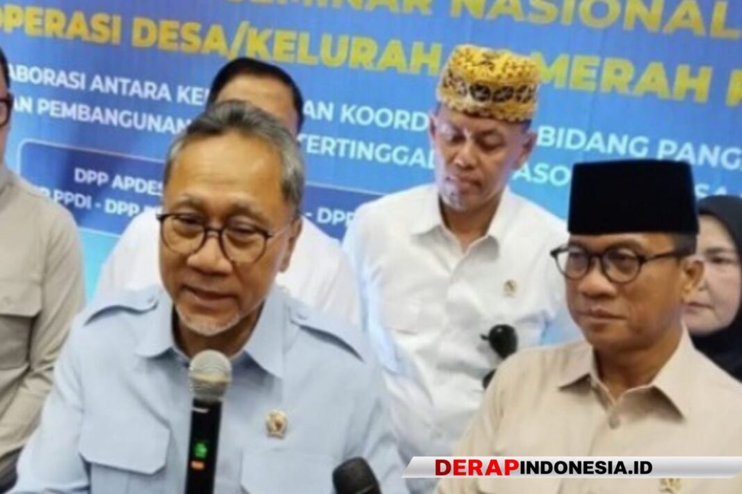 Menko Pangan Zulkifli Hasan : Kopdes Bukan Supermarket, Tapi Infrastruktur untuk Menyalurkan Barang-Barang Subsidi dan Bantuan.