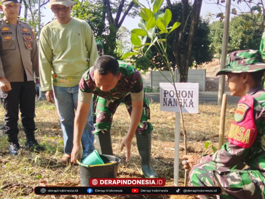 Kodim 0410/KBL Tanam Seribu Pohon di Taman Wisata Kehati, Wujud Nyata Kemanunggalan TNI dan Rakyat