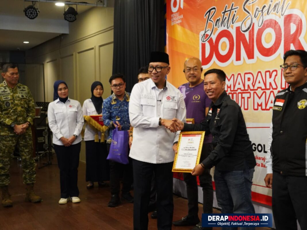 HUT ke-81 PMI, Gubernur Mirza Dorong Semangat Donor Darah dan Kepedulian Sosial