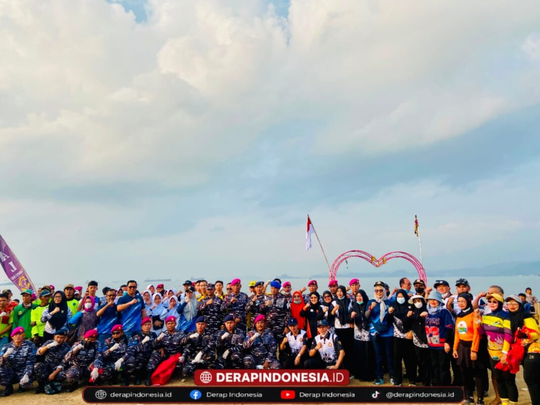 Lanal Lampung Bersama Masyarakat, Wujudkan Semangat “Aku Cinta Laut”