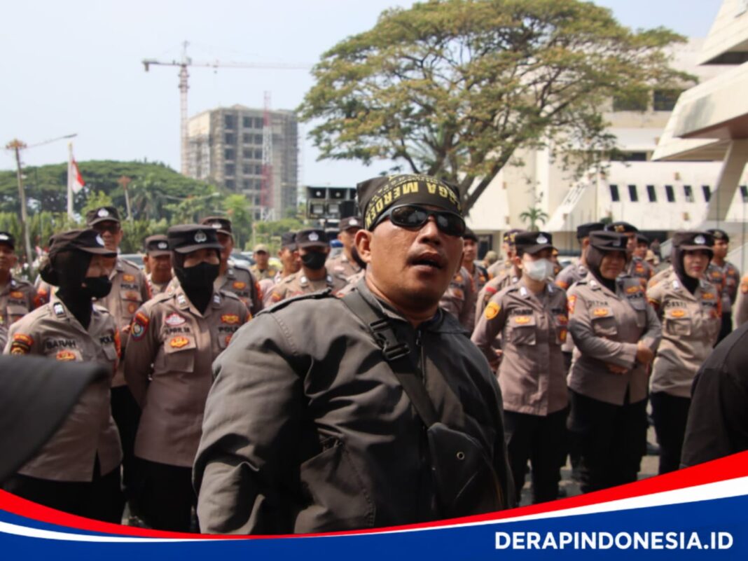 Polda Lampung : Jaga Ruang Demokrasi, Layani Aspirasi