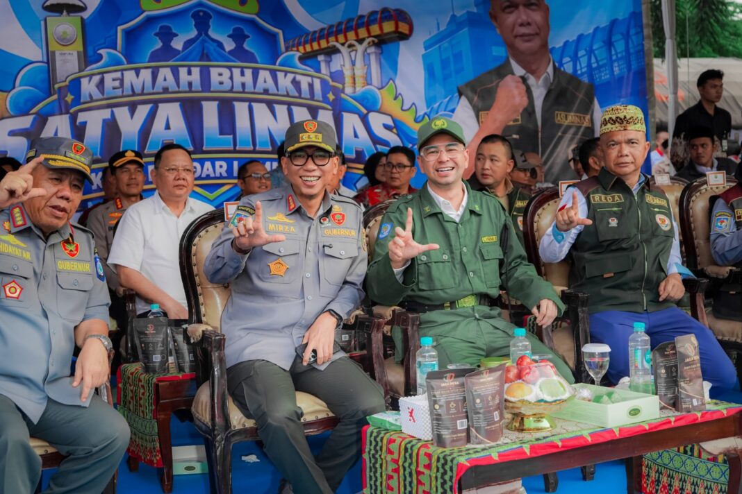 Gubernur Lampung : Rasa Aman Jadi Fondasi Pembangunan, Satlinmas Diminta Perkuat Kesiapsiagaan